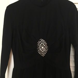 Vintage black evening gown